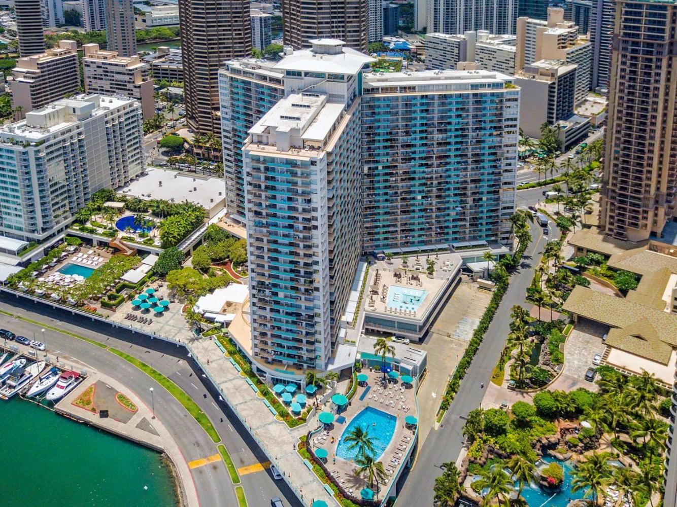 דירות הונולולו Ilikai Tower 1127 Yacht Harbor View 1Br מראה חיצוני תמונה